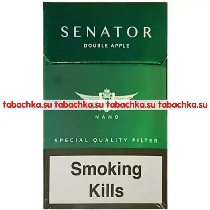 Сигареты Senator Green Apple Nano